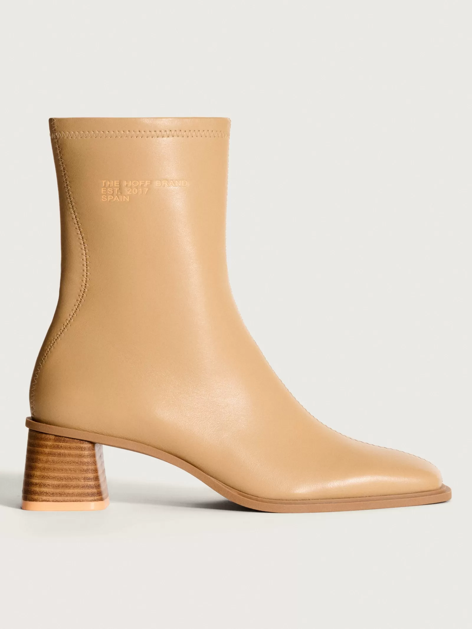 HOFF BOTÍN TACÓN DATE BEIGE^Mujer Botas Y Botines