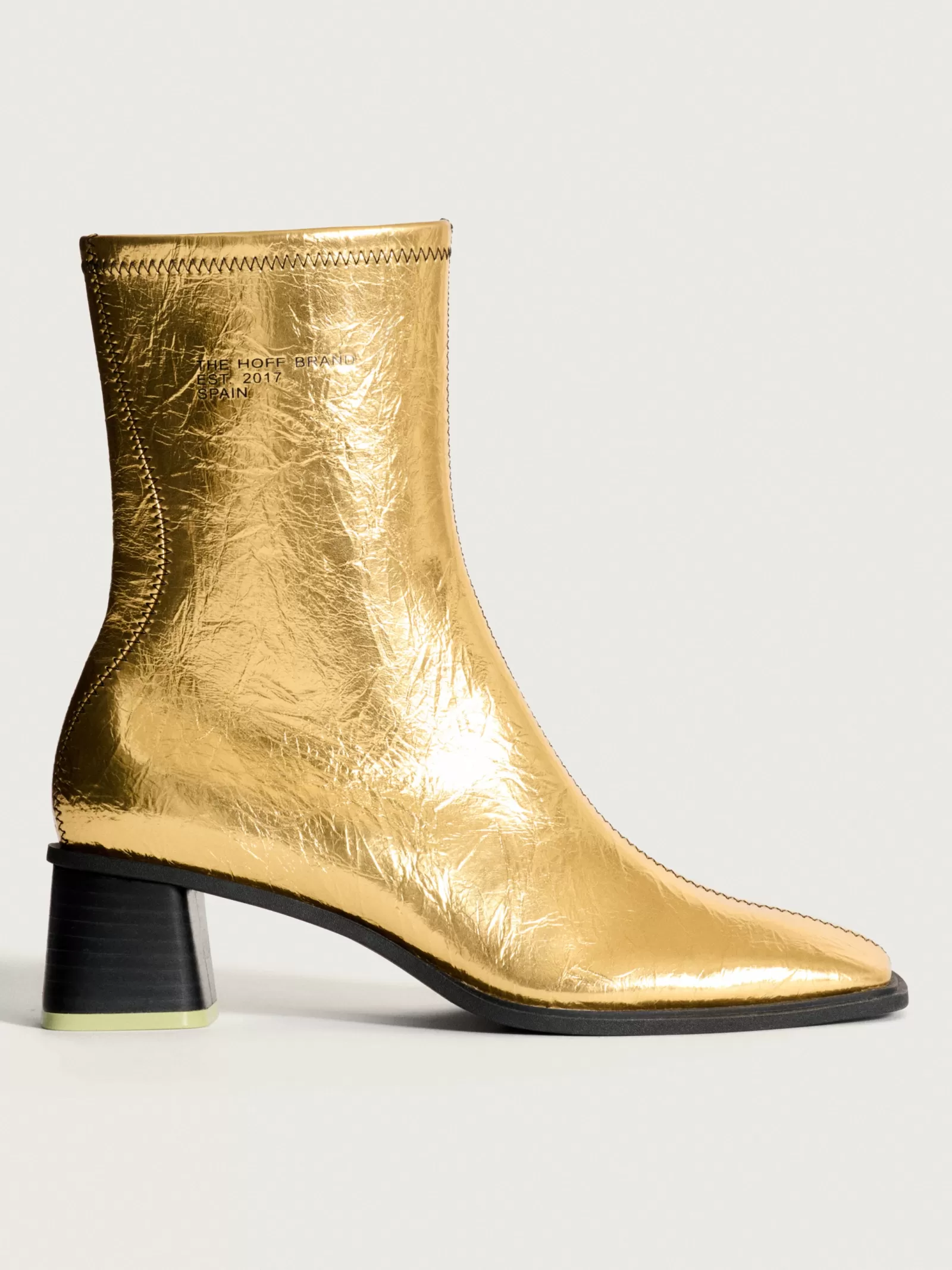 HOFF BOTÍN TACÓN DATE ORO^Mujer Botas Y Botines