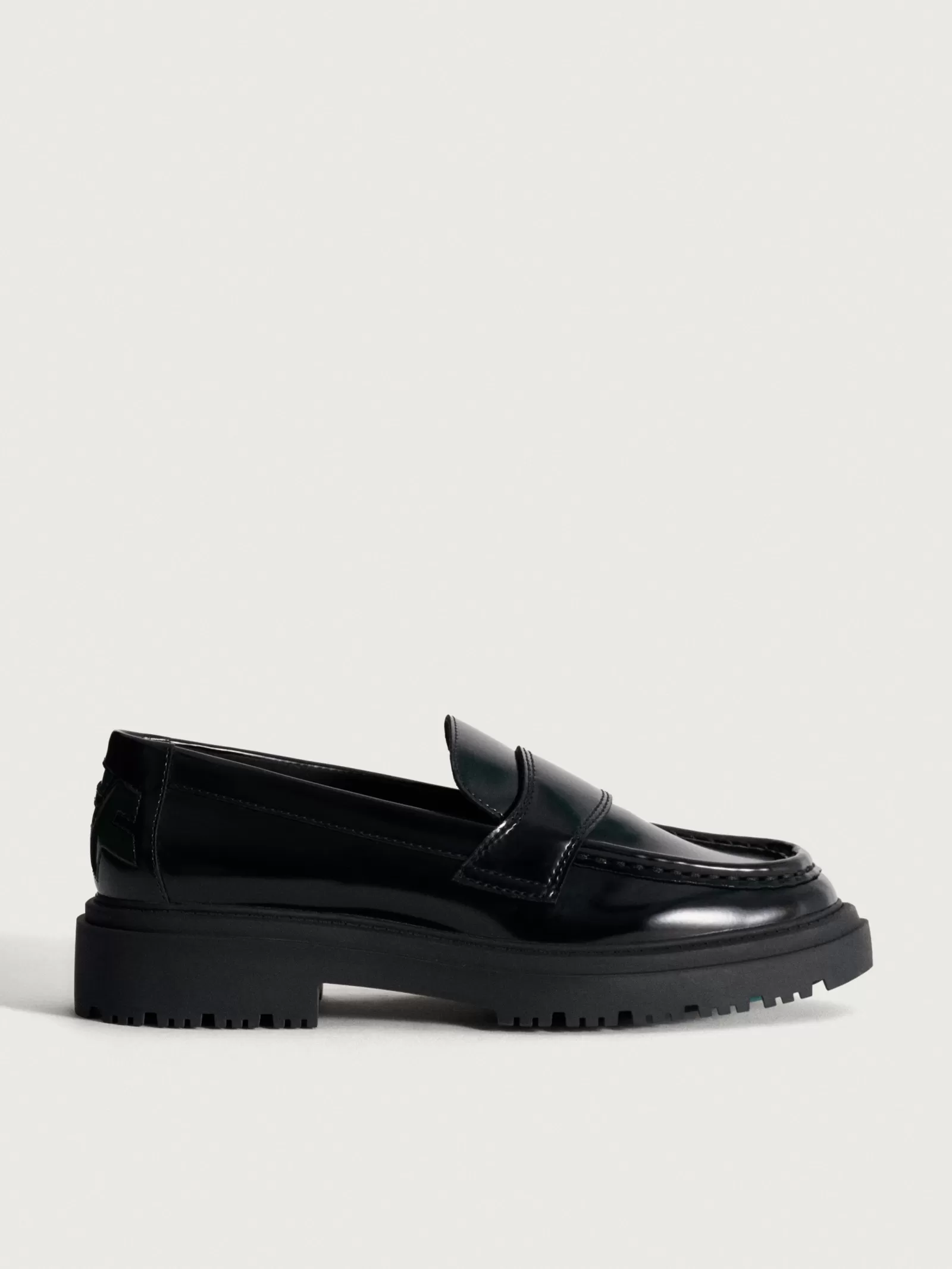 HOFF MOCASÍN SCHOOL NEGRO^Mujer Zapato Plano