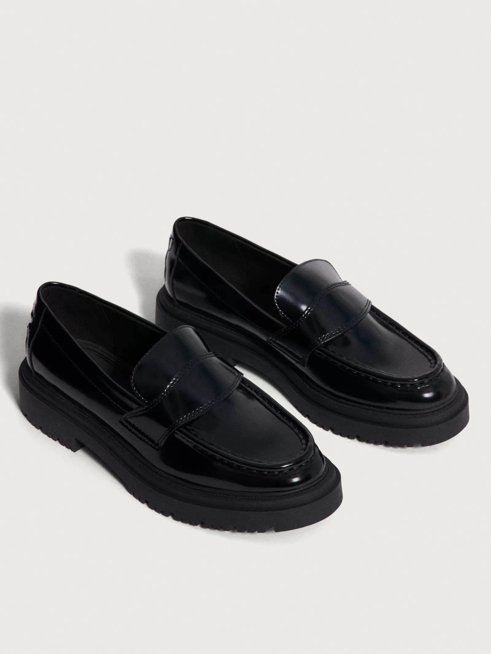 HOFF MOCASÍN SCHOOL NEGRO^Mujer Zapato Plano